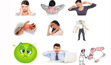 Segni e sintomi dell'osteocondosi cervicale